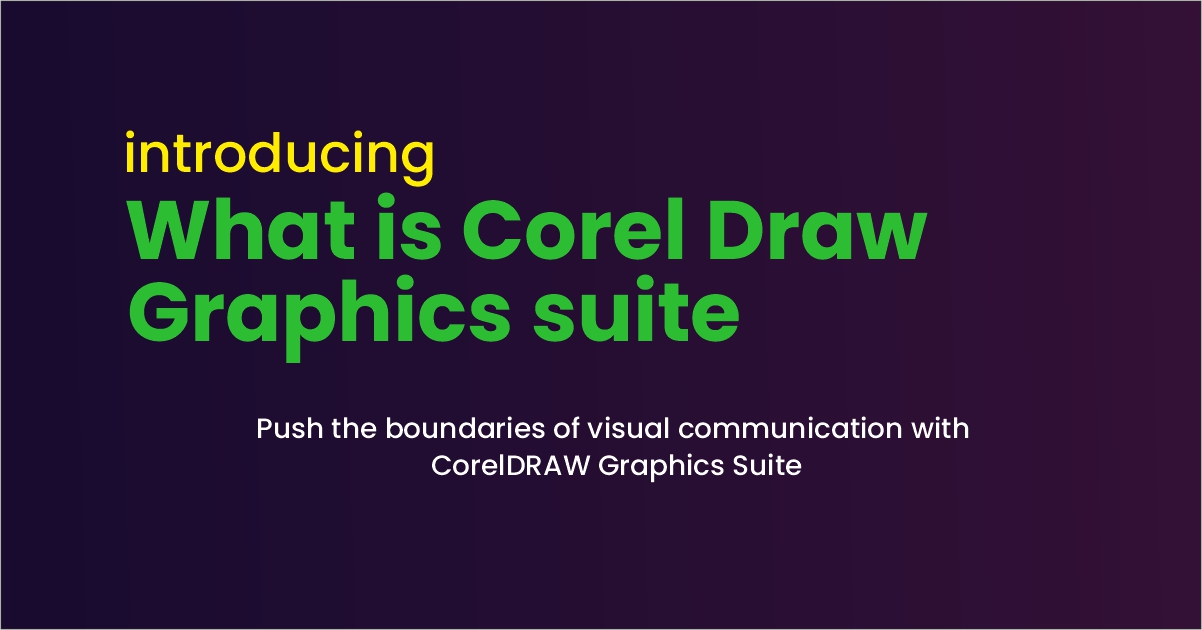 What is Corel Draw Graphics Suite ?