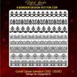 8 Fancy Border Design Vector Cdr File